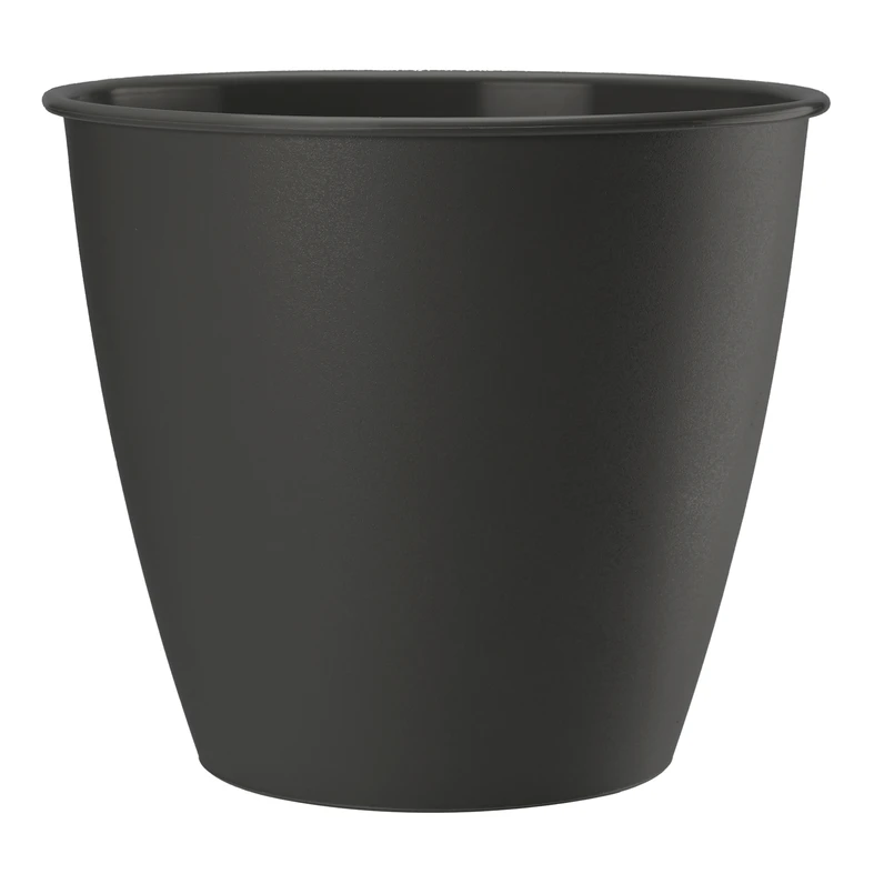 Antracitový kvetináč AZALIA 15 cm