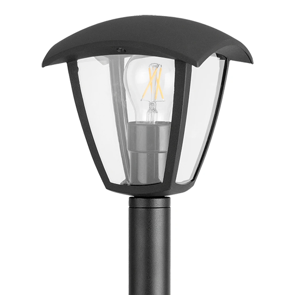 Vonkajšia stojacia lampa čierna IGMA 86 cm
