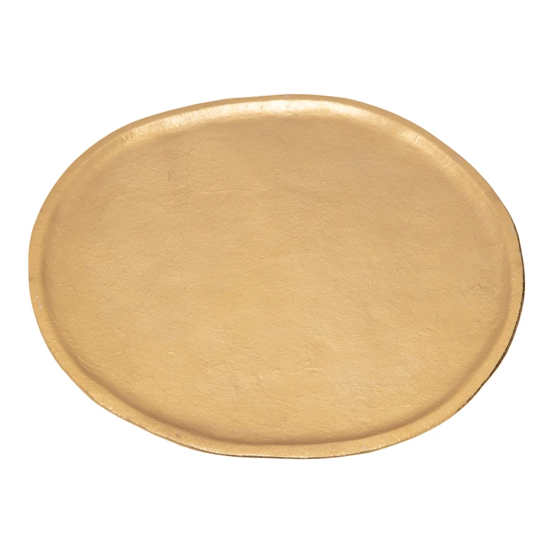 Dekoratívný hliníkový podnos 27 x 30,5 cm