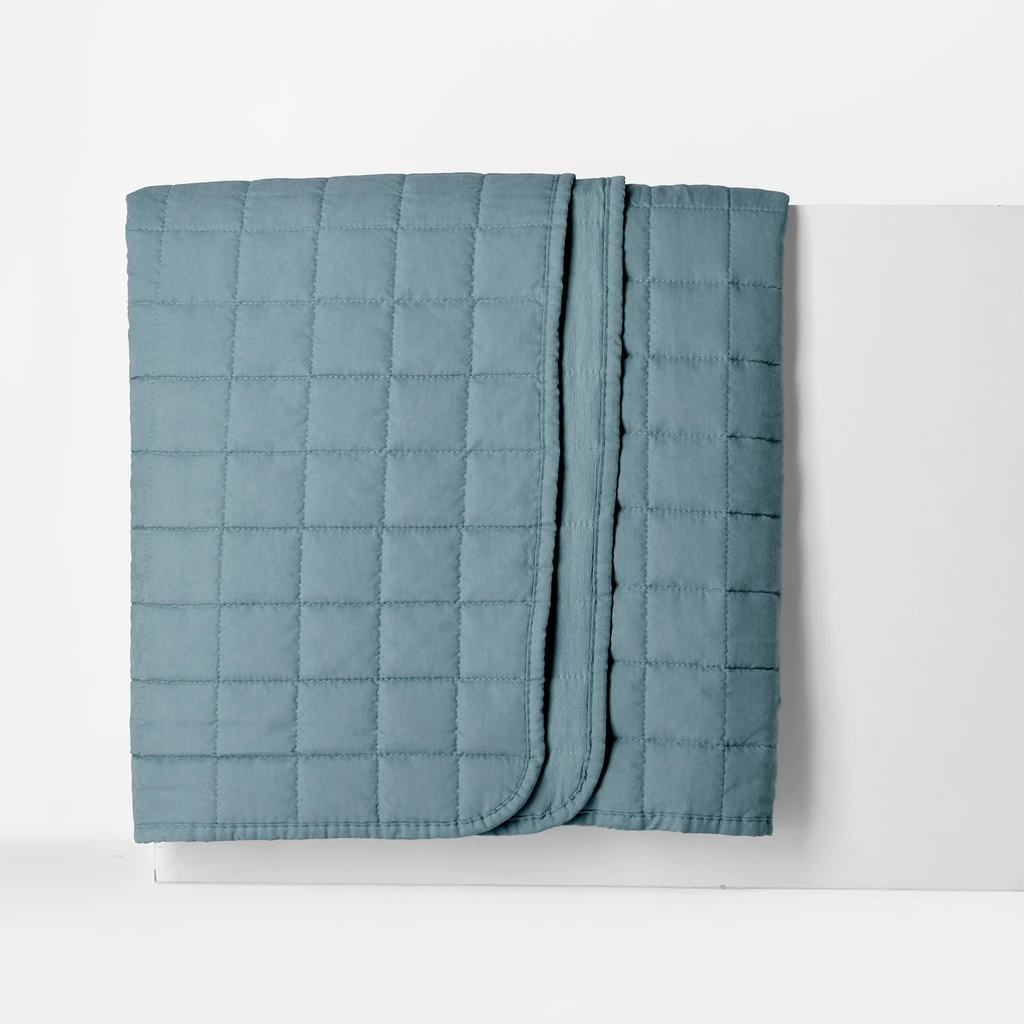 Prehoz na posteľ v tyrkysovej farbe GISELLE 200x220 cm