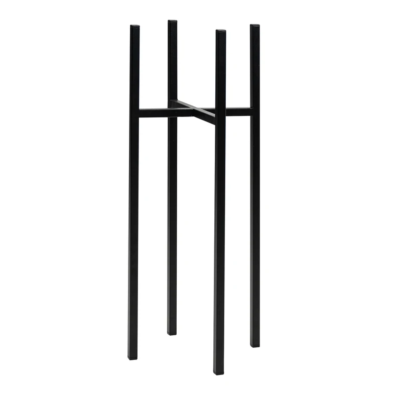 Kovový stojan na kvetináč ANGERS čierny