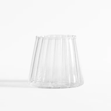 Sklenený hrnček, zúžený smerom hore 350 ml