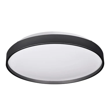 Stropné svietidlo LED okrúhle čierne ORO-NUBE 24W