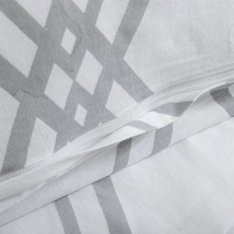 Geometrická bavlnená posteľná bielizeň JERSEYLOVE 160x200 cm