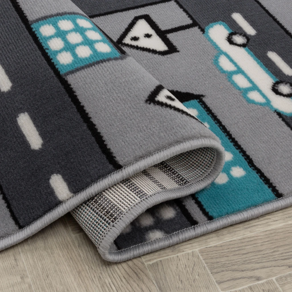 Sivý koberec ULICE 120x170 cm