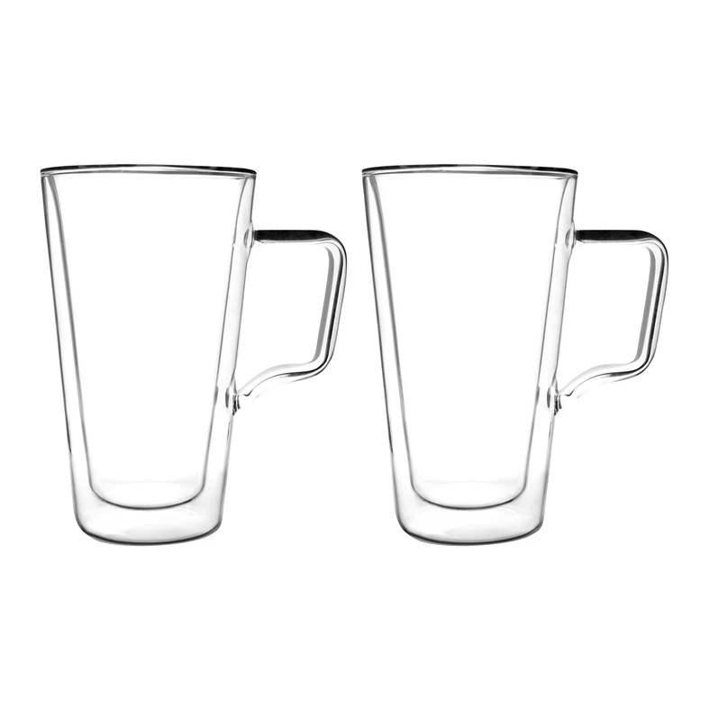 Termálne sklo na latte DIVA 350 ml, sada2 ks