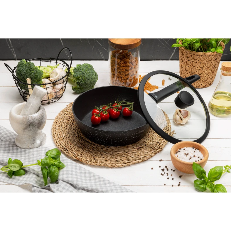 Hlboká panvica s pokrievkou SIRIUS 24 cm