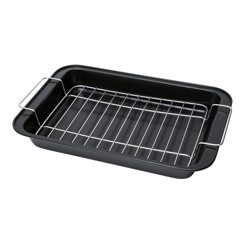 Plech na pečenie s mriežkou 37x25x5 cm