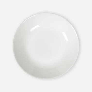 Hlboký tanier ZURIA biely 21,5 cm