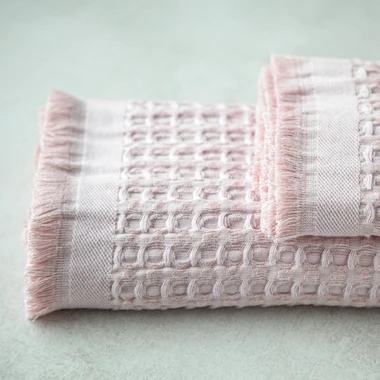 Ružový bambusový uterák SOFT WAFEL BAMBOO SPA 50x80 cm