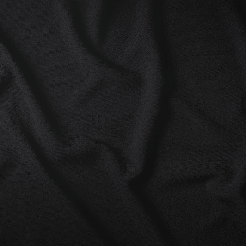 Saténové prestieradlo s gumičkou čierne PURE 180x200 cm