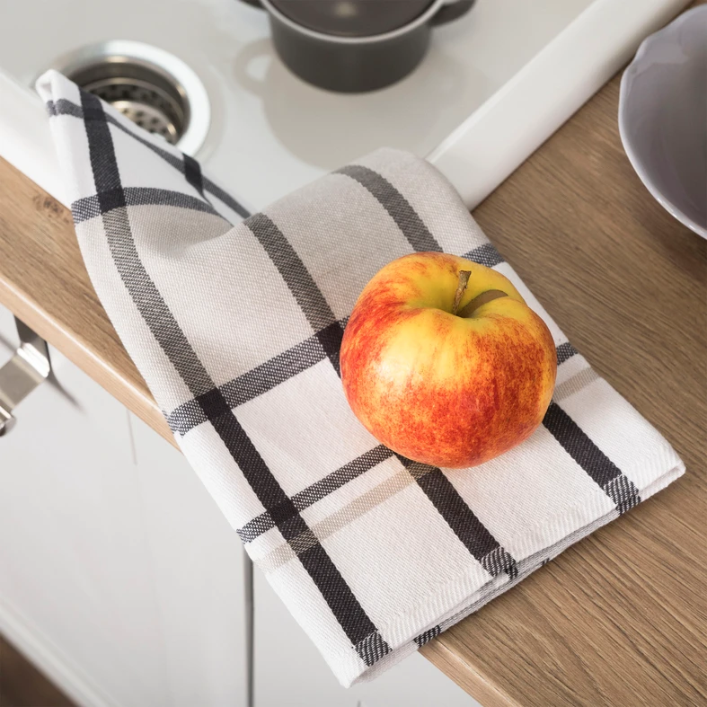 Kuchynská utierka KRATI, sivo-béžová 50x70 cm