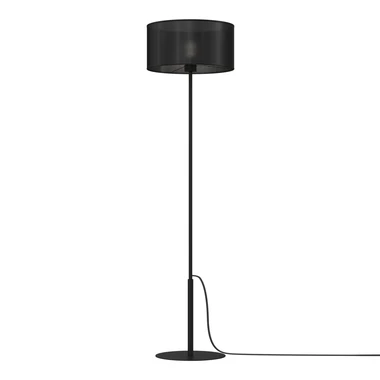 Stojacia lampa čierna LOFT