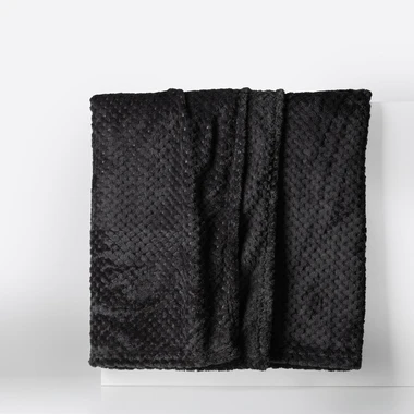 Deka POPPY antracitová 200x200 cm