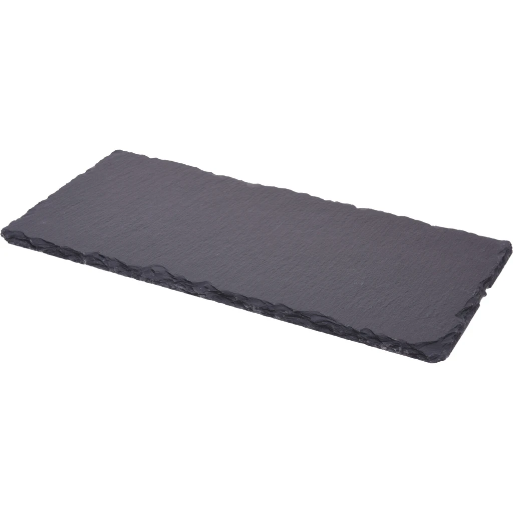 Bridlicová tácka na servírovanie údenín a syrov antracitová BRIDLICA 30 x 20 cm