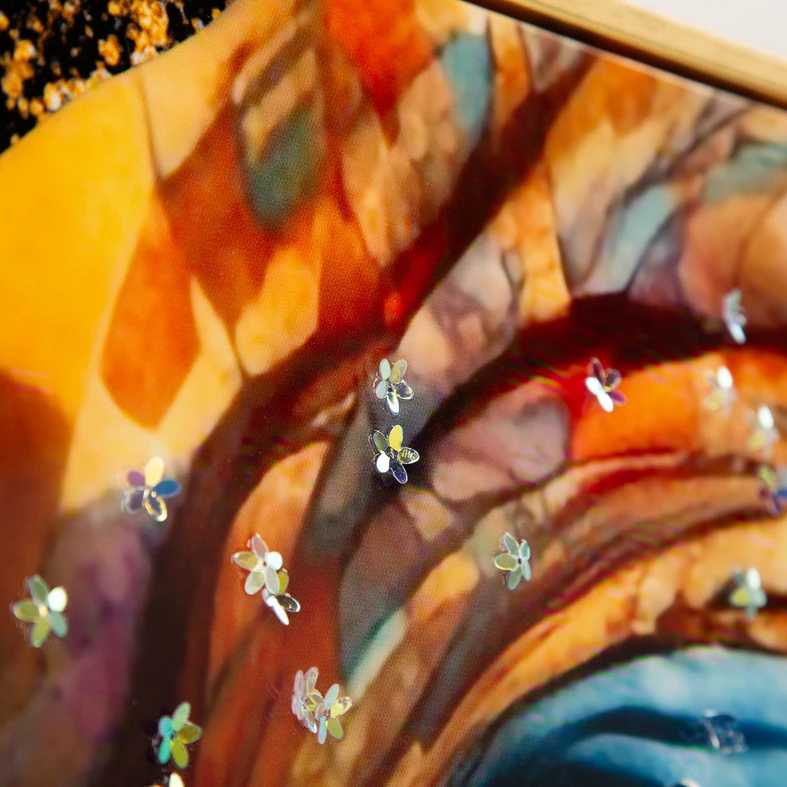 Farebný obraz na plátne AFRIKA ŽENA II 62x82 cm