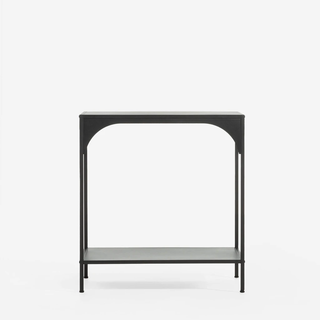 Čierna kovová konzola HOCCA