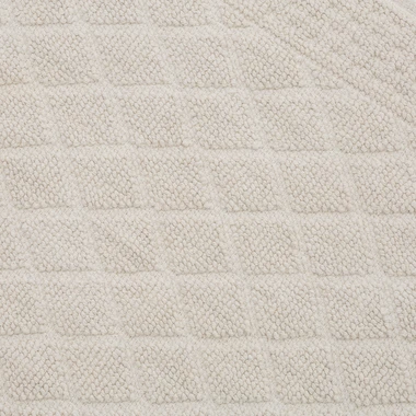 Geometrický koberec OSLO v kosoštvorcoch, krémový 50x80 cm