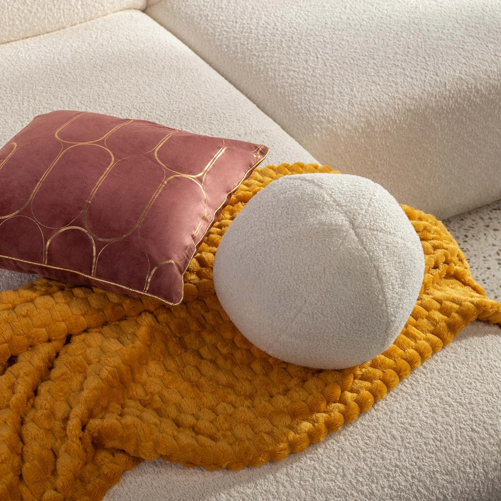 Obliečka na vankúš ružová AURAY 45 x 45 cm