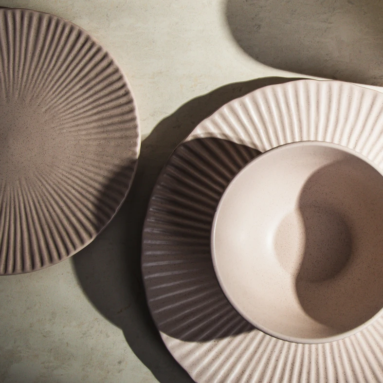 Keramická retro miska 15 cm