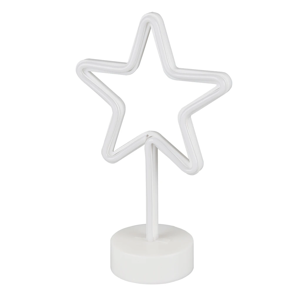 Dekoratívna stolná lampa LED NEON STAR