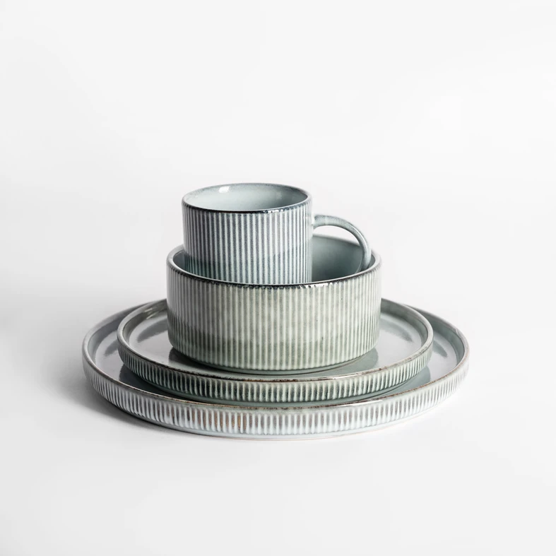 Keramická misa STRIO sivá 580 ml