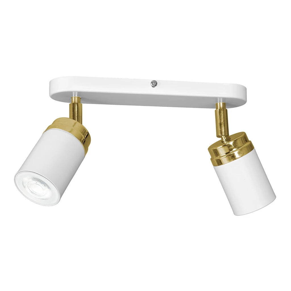 Bodové svietidlo bielo-zlaté 2xGU10 RENO II