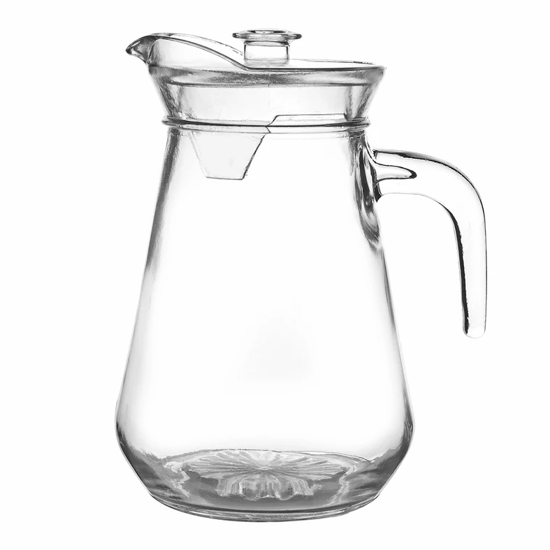 Sklenený džbán s vekom 1,3 l