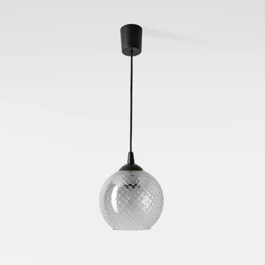 Závesné svietidlo v grafitovej farbe MIX fi 18 cm