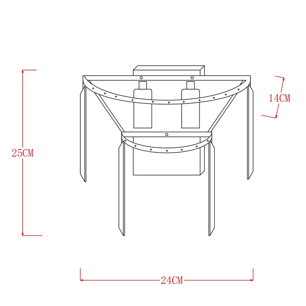 Nástenné svietidlo AMEDEO 17106/2W chróm