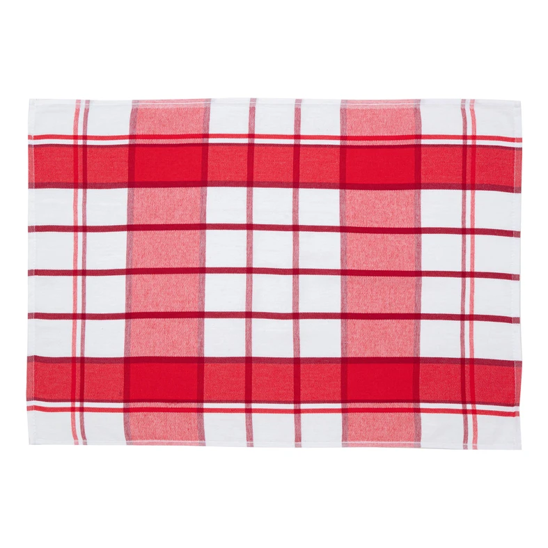 Kuchynská utierka KRATI, červená 50x70 cm