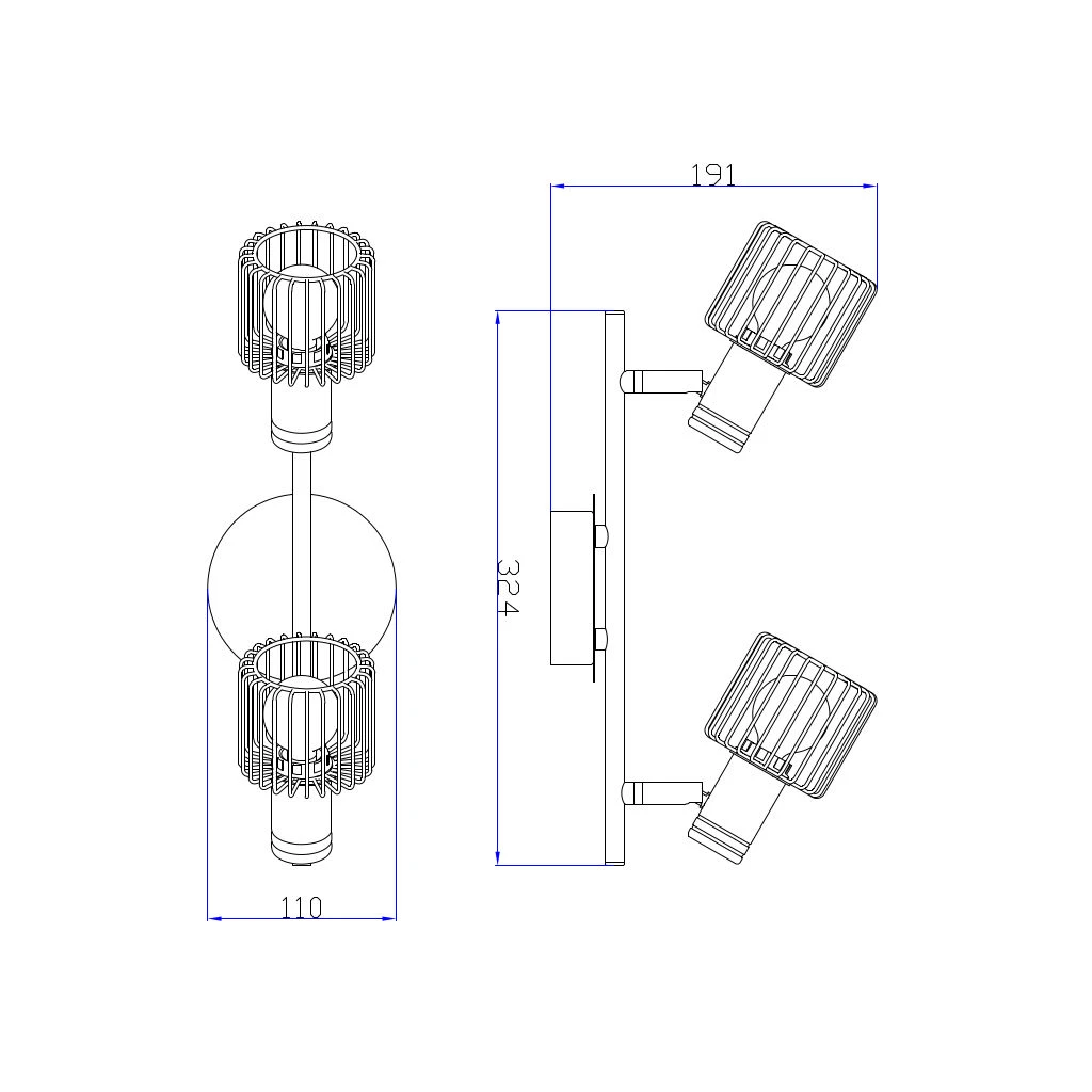 Stropné svietidlo MARTIN TK171206-2
