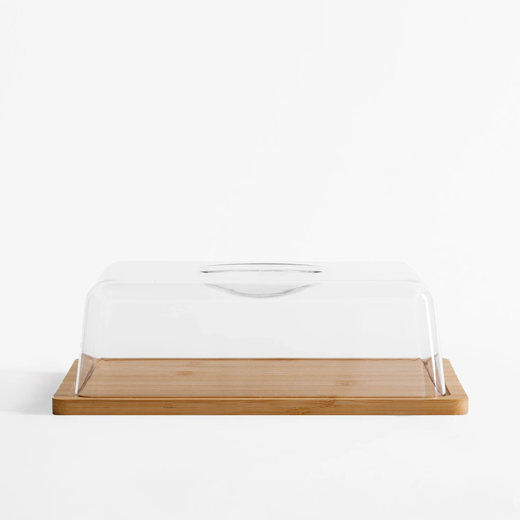 Drewniana deska z pokrywką