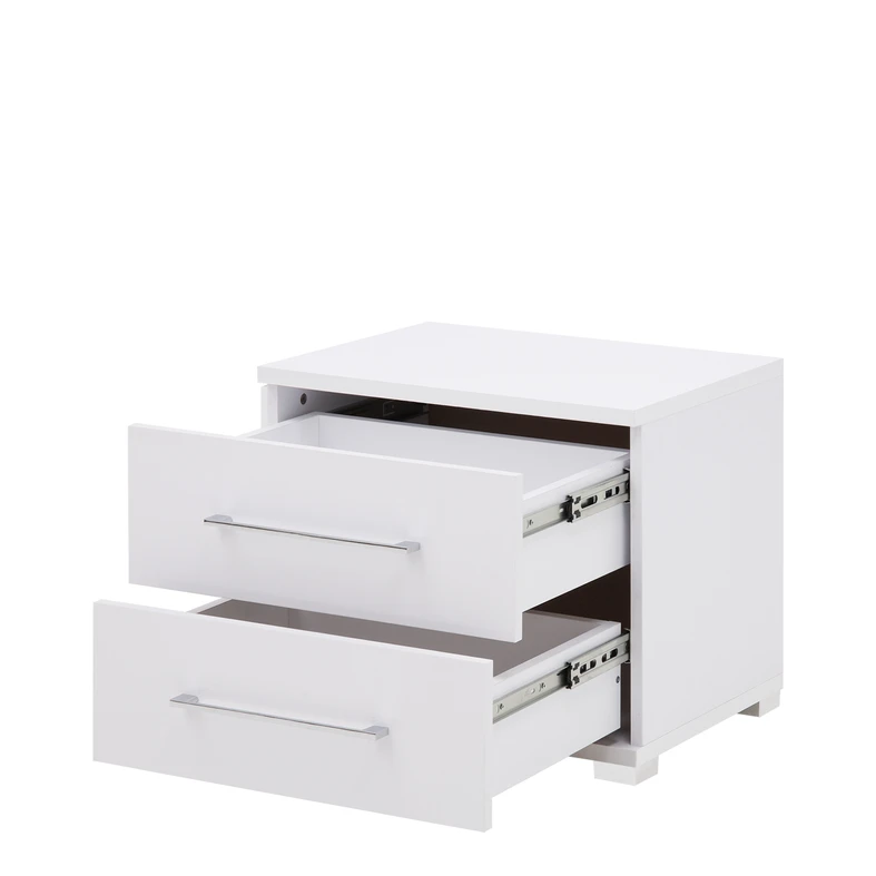 Nočný stolík BIANCO 2S