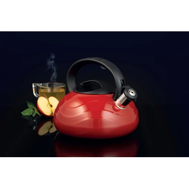 Plynový a indukčný čajník VELO červený 2,5 l