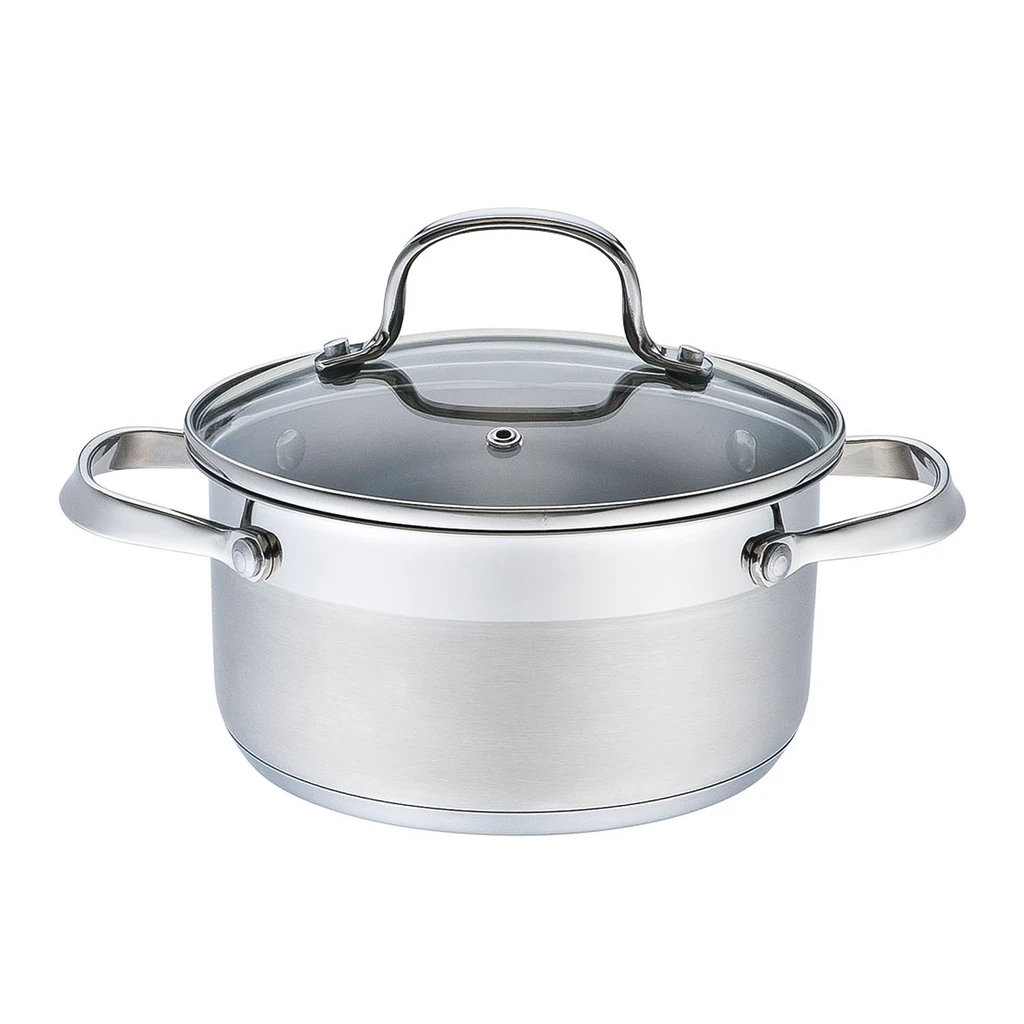 Nerezový hrniec s pokrievkou POLLO 2,2 l