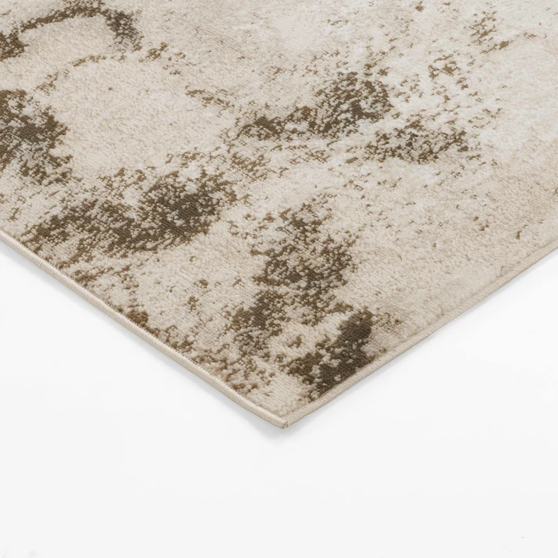 Abstraktný koberec v béžovej farbe MIRACLE 80x150 cm