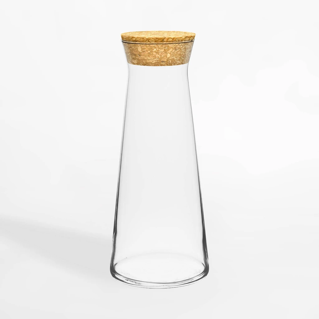 Karafa s korkovou zátkou EMMA 1L