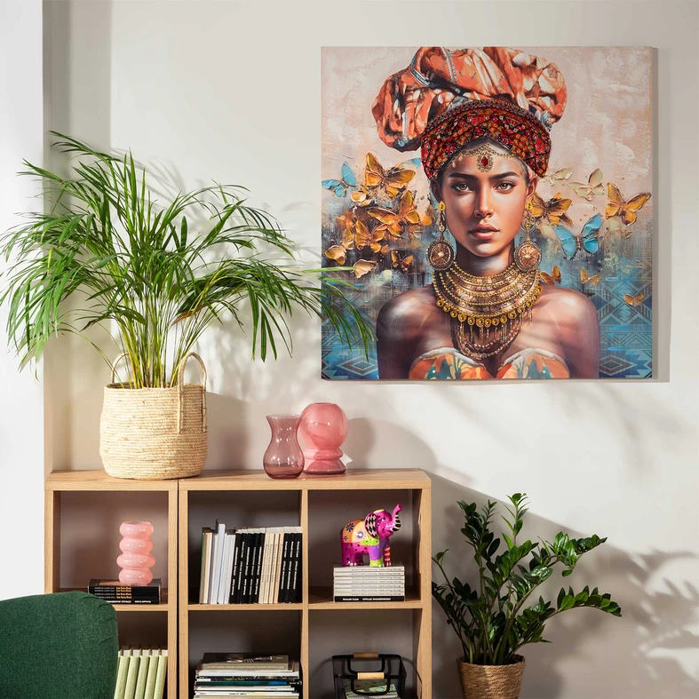 Obraz na plátne ŽENA I 100x100 cm