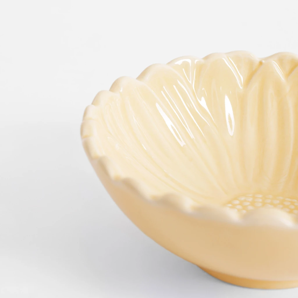 Žltá miska kvet 180 ml