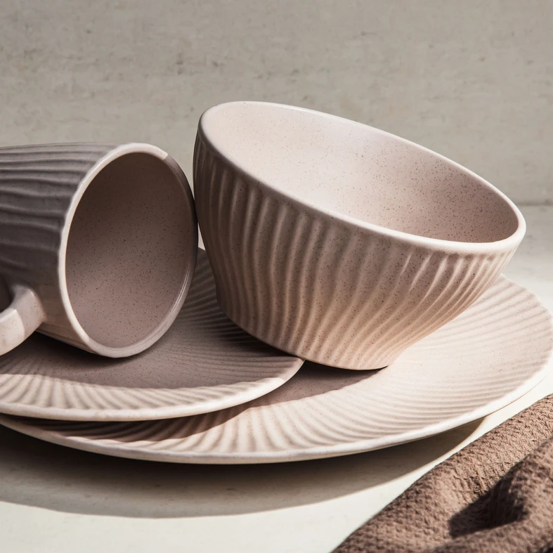 Keramická retro miska 15 cm