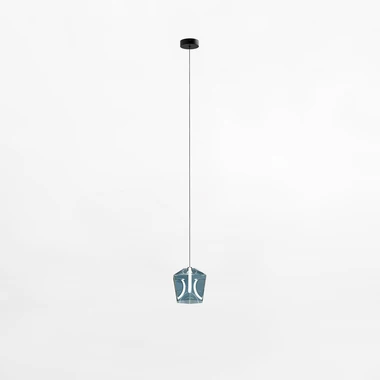 Závesné LED svietidlo modré COLORE