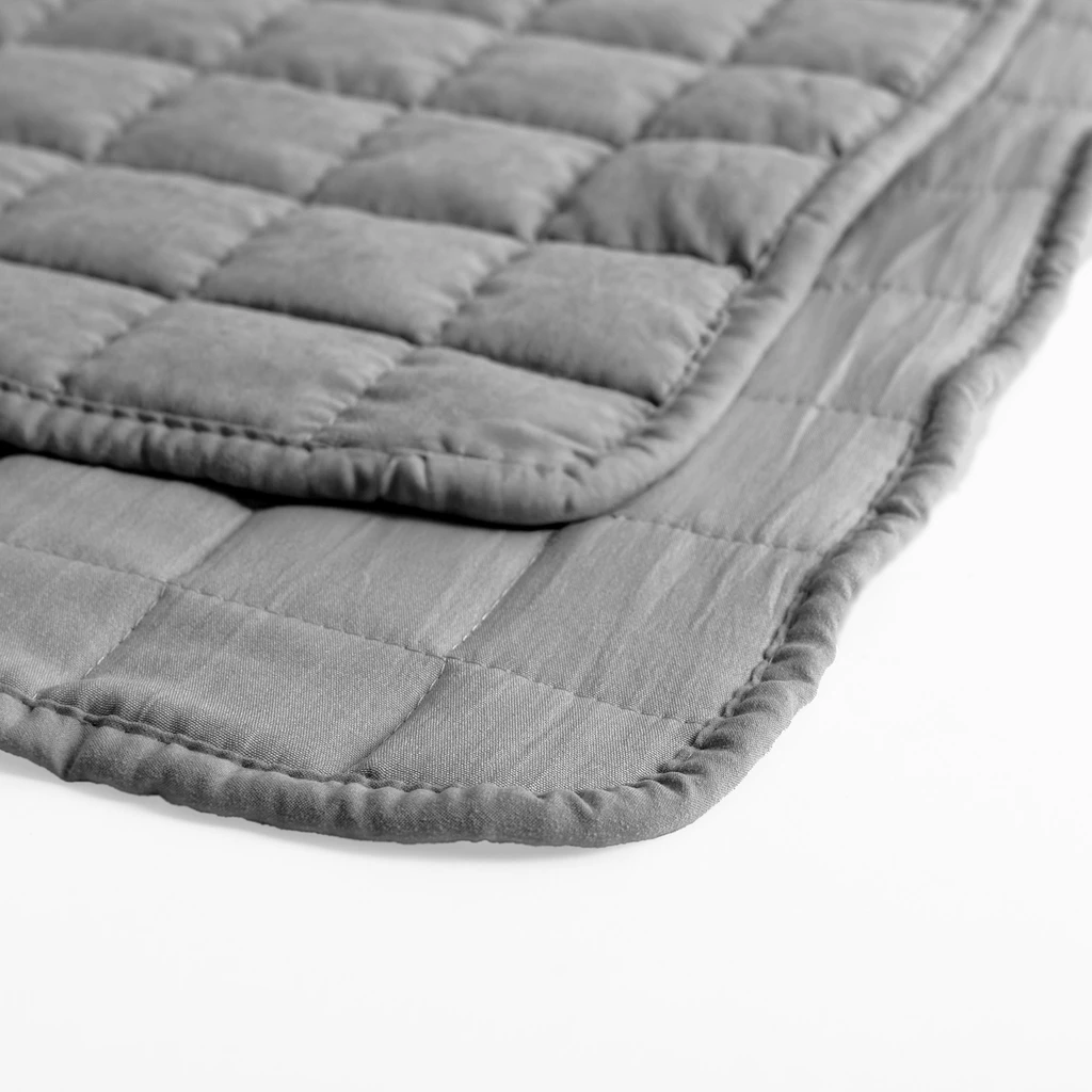 Prehoz na posteľ v tmavosivej farbe GISELLE 180x200 cm