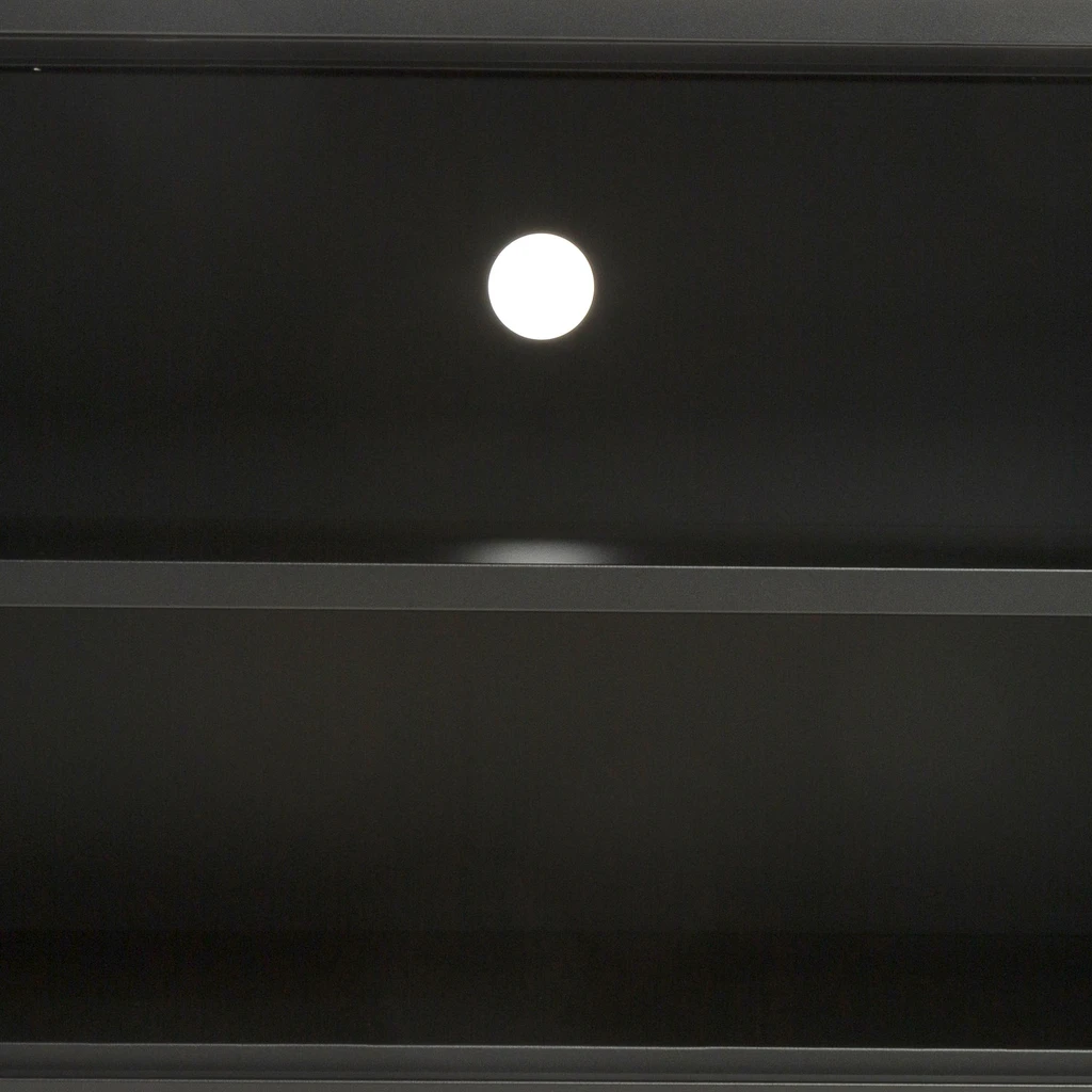 Komoda 2-dverová SOLANS čierna