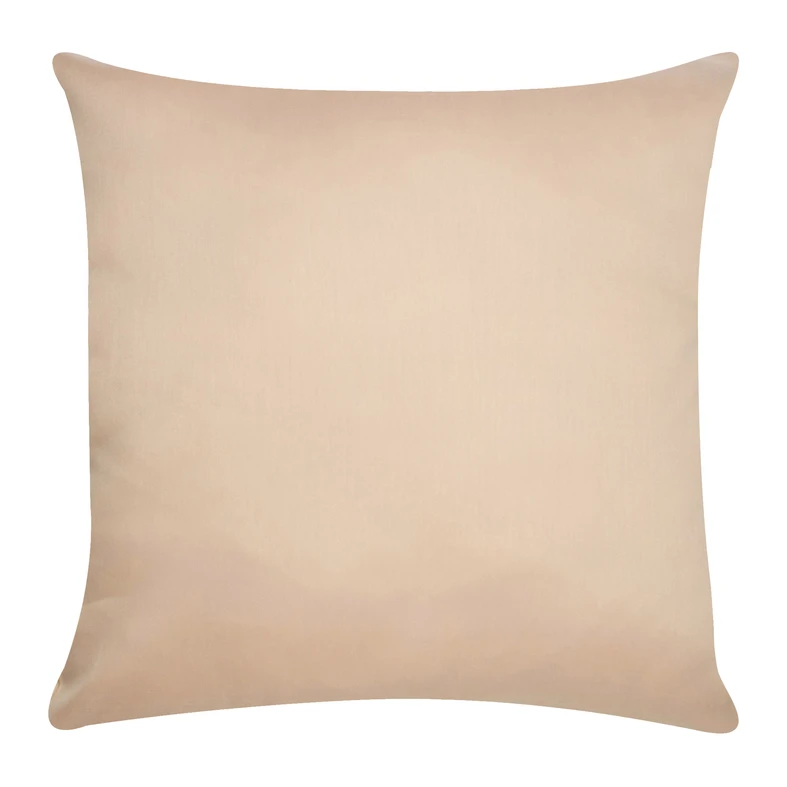 Béžová saténová obliečka na vankúš 40 x 40 cm