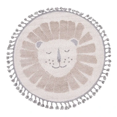 Okrúhly koberec KINDER lev 120 cm