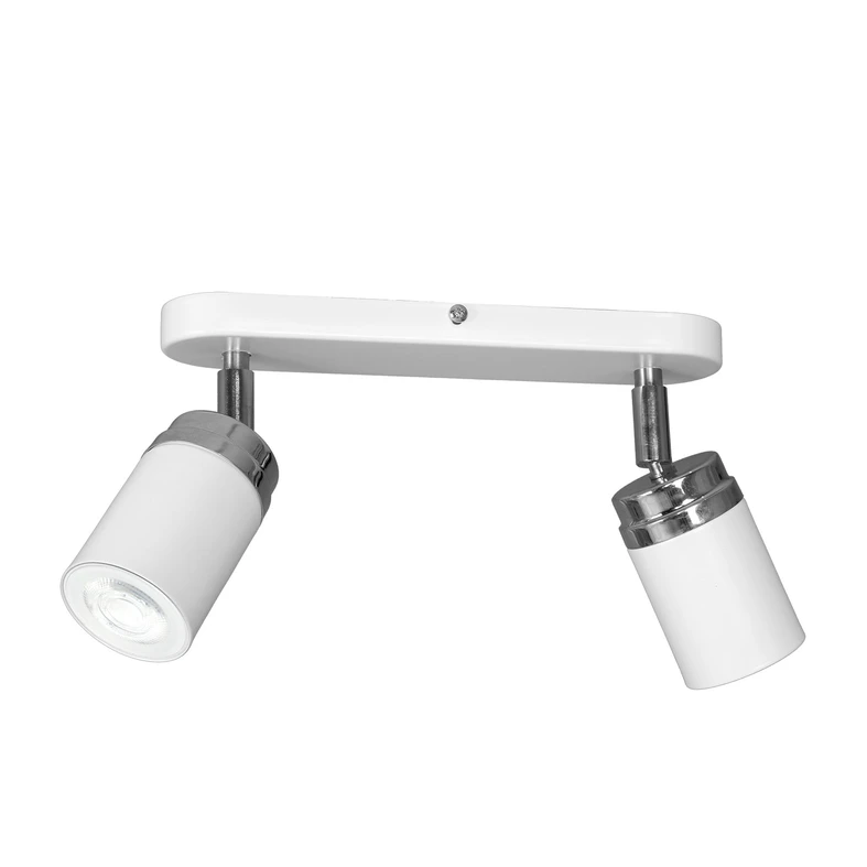 Stropné bodové svietidlo biele 2xGU10 RENO