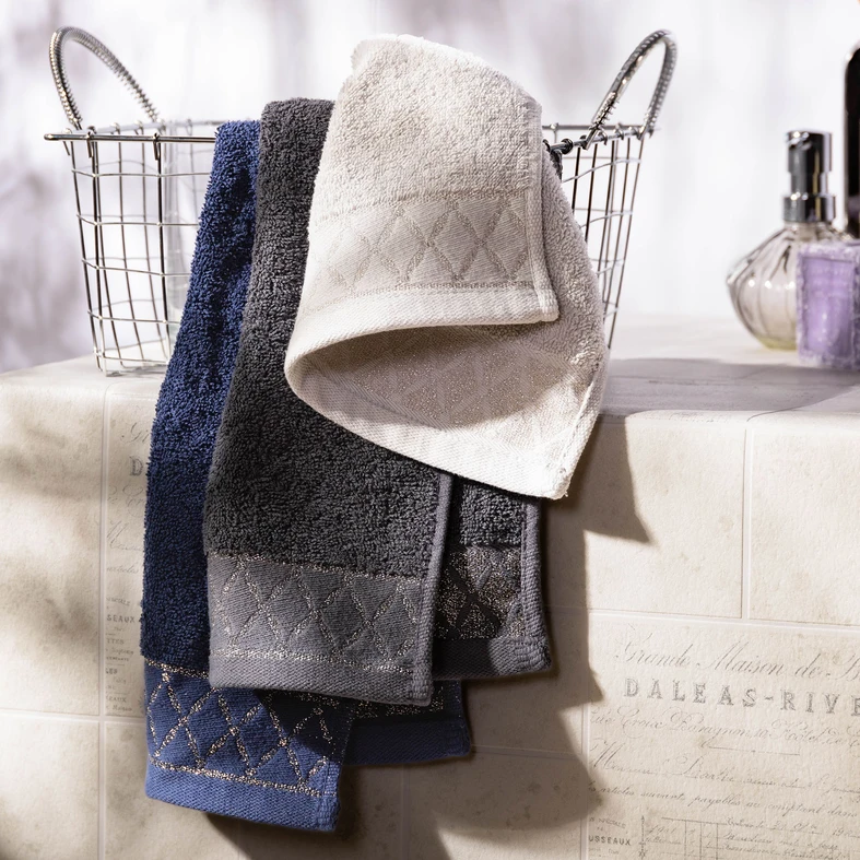 Bavlnený uterák krémový LAYLA 50x90 cm