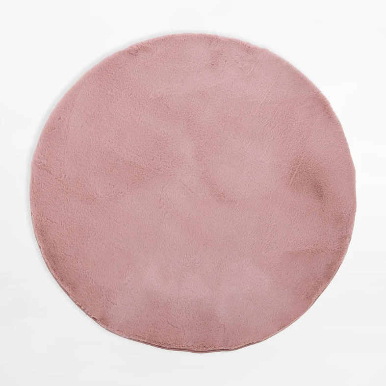 Okrúhly koberec RABBIT, ružový, 120 cm