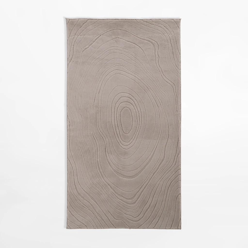 Moderný koberec ACTION, béžový, 80x150 cm